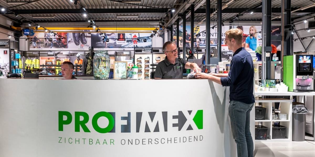 Profimex Bedrijfskleding Showroom